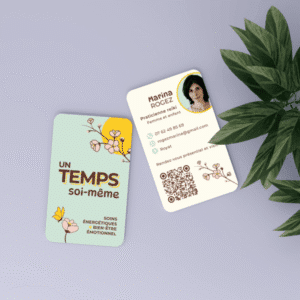 Carte de visite - un temps soi même